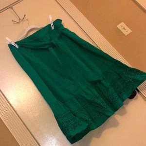 NWT Ralph Lauren Plus Size Skirt Ruffled Eyelet